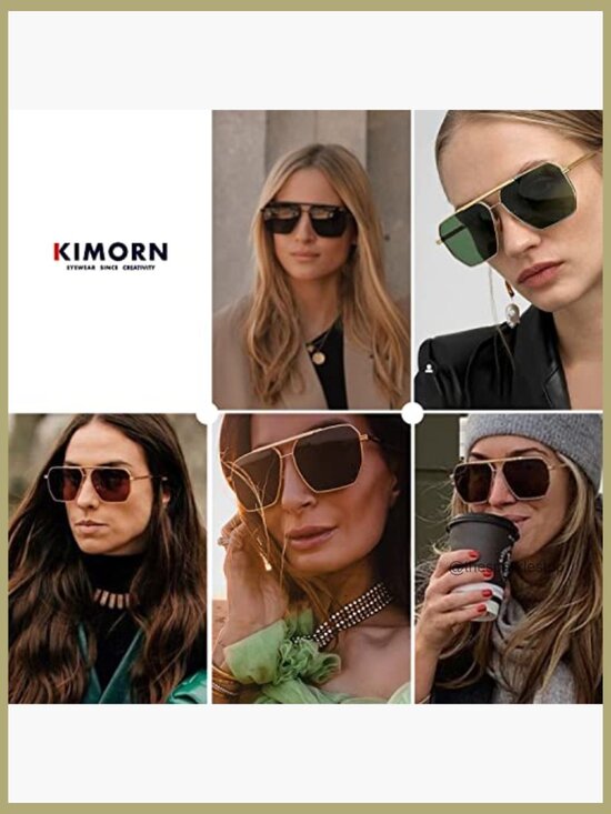Polarized Sunglasses with Metal Frame, Square Retro Style for Outdoor Activities main image 2
